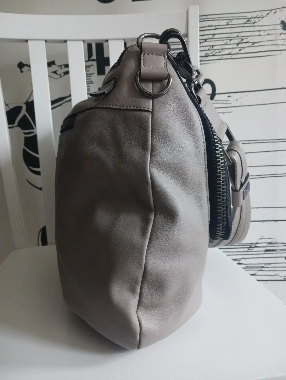 Anya Hindmarch Bits & Bobs Maxi Zip Hobo Shoulder/ Crossbody Bag